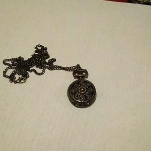 Pocket watch necklace